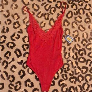 Free People Body Suit, Size Small NWT